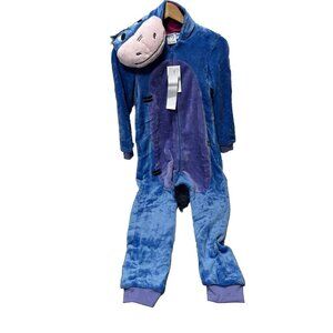 Kids Donkey Costume Warm Cozy Zip Up Size 140cm/10 Years old Loungewear Pj Style